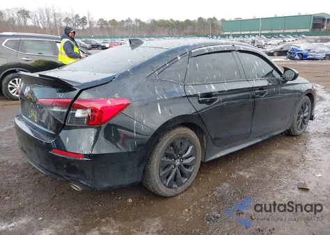 2023 Honda Civic Si Sedan z USA, uszkodzony, nr VIN 2HGFE1E54PH475552